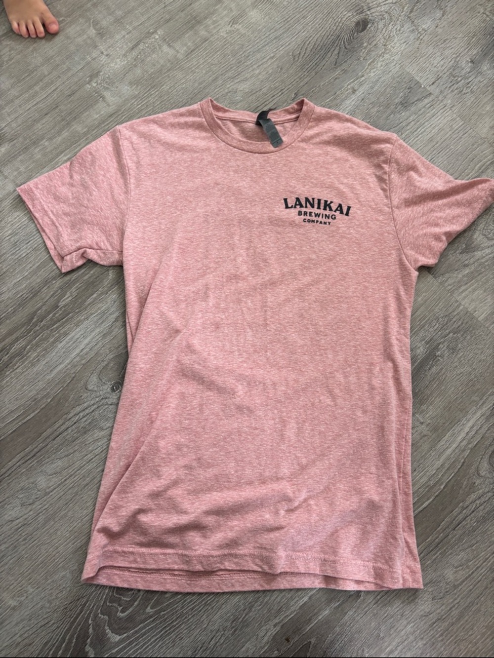 Next Level Apparel Heather Rose Lanikai Brewing Logo Tee